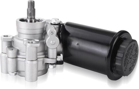 بابابارتس مضخة مساعدة لمضخة التوجيه الكهربائي 21-5348 متوافقة مع هوندا CR-V 2003-2004 2003-2005 هوندا اليمنت 2.4L l4 رابلاس 56110-PZD-A02، 990-0645، 55-5689، فضي، M, فضي in Kuwait