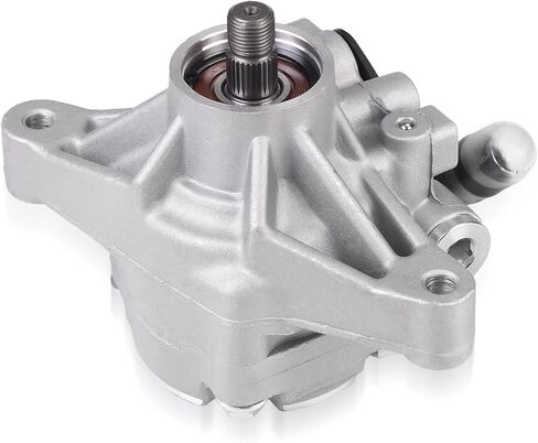 بابابارتس مضخة مساعدة لمضخة التوجيه الكهربائي 21-5348 متوافقة مع هوندا CR-V 2003-2004 2003-2005 هوندا اليمنت 2.4L l4 رابلاس 56110-PZD-A02، 990-0645، 55-5689، فضي، M, فضي in Kuwait
