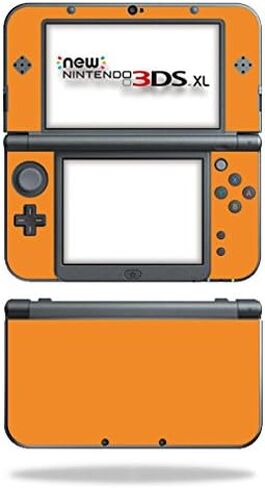 MightySkins Skin Compatible with New Nintendo 3DS XL (2015) Cover wrap Sticker Skins Solid Green in Kuwait
