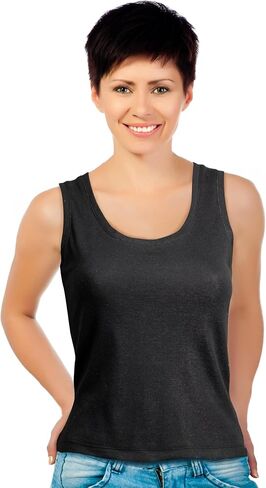 EMF Tank Top 5G RF Safe Clothing Shielding - Silver Coated Fabric in Saudi Arabia