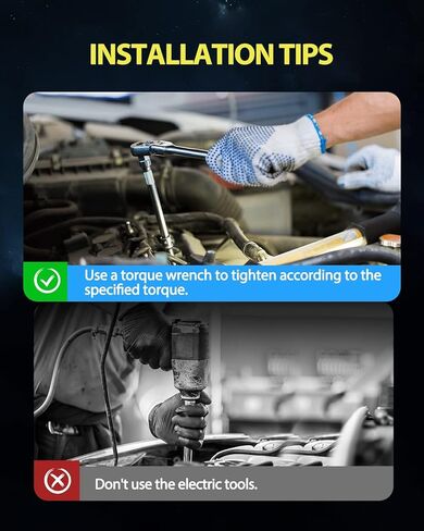 PHILTOP Spark Plugs DCPR8E, Fit for M3, Z4, Z3, Diablo, 4339 Spark Plug 4 Pack, Sparkplug in Kuwait