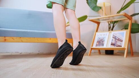ditont Toddler Slippers Non-Slip Lightweight Comfortable Kids Indoor Grip House Home Shoes for Boys Girl in Kuwait