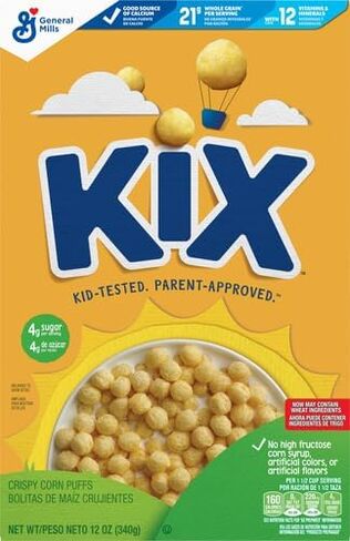 Berry Berry Kix Whole Grain Breakfast Cereal, Crispy Corn Cereal, Family Size, 18 oz in Saudi Arabia
