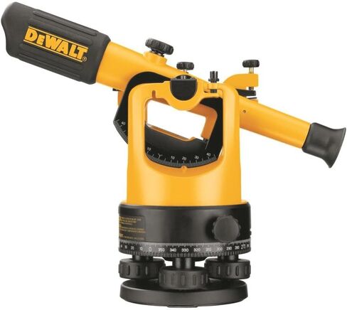 DEWALT Transit Level with Tripod, Rod, and Carrying Case, 20X Magnification (DW092PK),Yellow/Black, One Size in Saudi Arabia