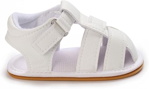 COSANKIM Infant Baby Boys Girls Summer Sandals Non Slip Soft Sole Toddler First Walker Crib Shoes (0-18 Months) in Kuwait