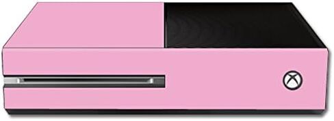 MightySkins Skin Compatible with Microsoft Xbox One Console wrap Sticker Skins Solid Hot Pink in Kuwait
