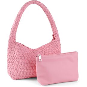 حقائب يد ومحافظ جلدية منسوجة من LEMONEYE حقيبة كتف نسائية حقيبة يد عصرية متعددة الاستخدامات حقيبة تحت الإبط مصنوعة يدويًا in Kuwait