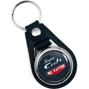 Keychain Compatible with Honda Super Cub Key Ring Key Holder