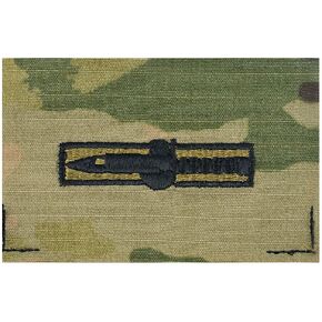 Army Embroidered Badge on OCP Sew On Expert Soldier Badge