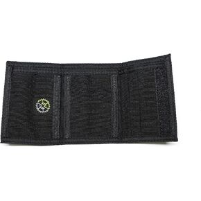 Men's Nylon Trifold Wallet - 600D (Black)