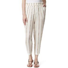 Jessica Simpson Womens Shane Striped Beach Cropped Pants