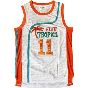 قميص كرة السلة للرجال من فيلم Flint Tropics رقم 11 Monix