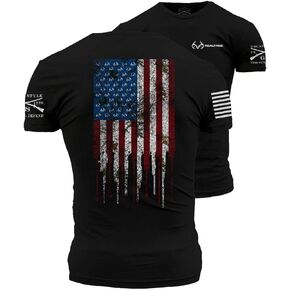 Grunt Style Realtree AP Snow® - Hunting Flag Men's T-Shirt