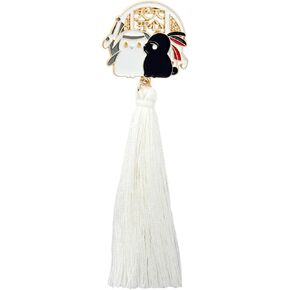 The Untamed Rabbits Mo Dao Zu Shi Lan WangJi Wei WuXian Danmei Novel TV Show 1.1" Enamel Pin Long Tassel
