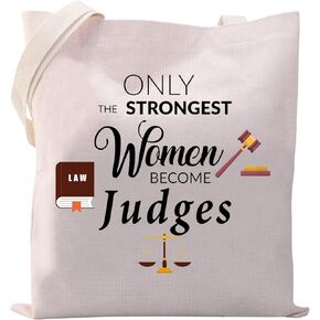 VAMSII Female Judge Gift Bag Judge Tote Bag Funny Judge Gifts for Women Attorney Gifts Law School Gifts Law Gifts Tote Bag