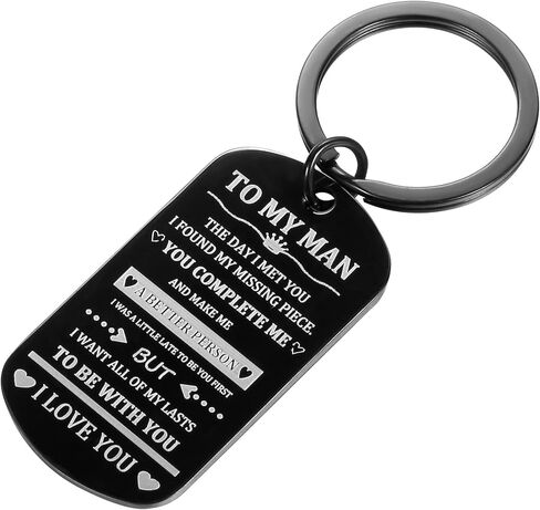 هدايا عيد الحب لرجل المفاتيح الخاص بي للزوج والصديق والذكرى السنوية وهدايا الزفاف وأعياد الميلاد وسلاسل المفاتيح للرجال in Kuwait