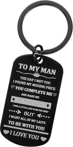 هدايا عيد الحب لرجل المفاتيح الخاص بي للزوج والصديق والذكرى السنوية وهدايا الزفاف وأعياد الميلاد وسلاسل المفاتيح للرجال in Kuwait