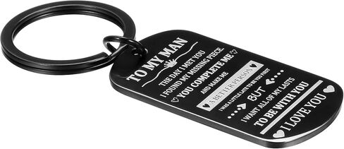 هدايا عيد الحب لرجل المفاتيح الخاص بي للزوج والصديق والذكرى السنوية وهدايا الزفاف وأعياد الميلاد وسلاسل المفاتيح للرجال in Kuwait