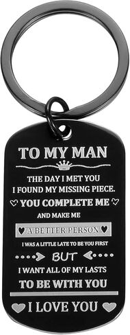 هدايا عيد الحب لرجل المفاتيح الخاص بي للزوج والصديق والذكرى السنوية وهدايا الزفاف وأعياد الميلاد وسلاسل المفاتيح للرجال in Kuwait