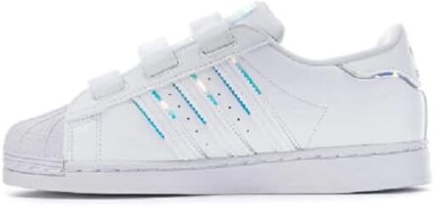 adidas Originals Girl's Superstar (Little Kid) White/White/Black 1 Little Kid M in Saudi Arabia