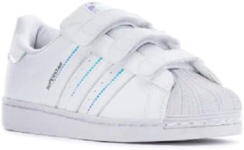 adidas Originals Girl's Superstar (Little Kid) White/White/Black 1 Little Kid M in Saudi Arabia