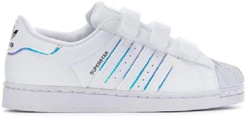 adidas Originals Girl's Superstar (Little Kid) White/White/Black 1 Little Kid M in Saudi Arabia