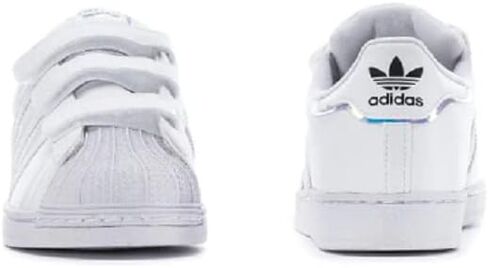 adidas Originals Girl's Superstar (Little Kid) White/White/Black 1 Little Kid M in Saudi Arabia