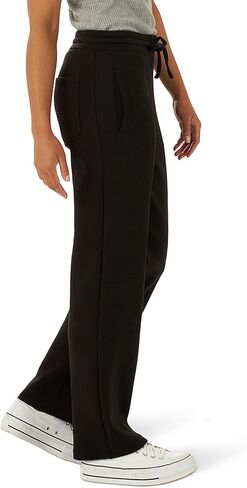 Women's Drawstring Midrise Wide Leg Pant in Kuwait
