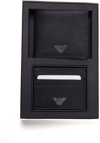 Emporio Armani men wallet black in Saudi Arabia