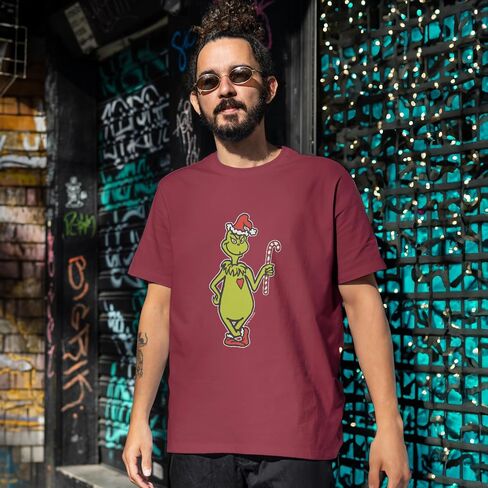 Greetings from Who-Ville Cotton Tee, Shortsleeve Graphic Crewneck T-Shirt in Saudi Arabia