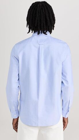 Lacoste Men's Long Sleeve Solid Slim Fit Poplin Shirt in Saudi Arabia