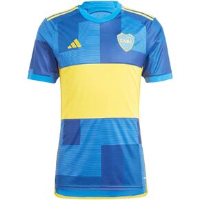 adidas Men's Soccer Boca Juniors 23/24 Home Jersey - Inspired by The Vibrant Streets of El Caminito, Comfortable