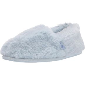 MUK LUKS Women's Ayla Slip on Slipper-Light Blue