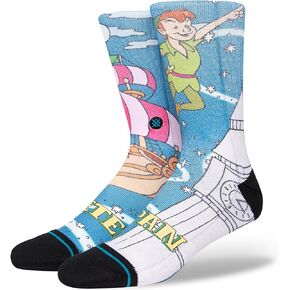 Stance Peter Pan By Travis Crew Socks, Blue