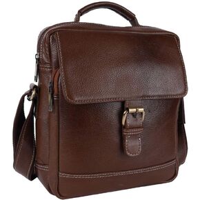 SUNLEXA Real Leather Crossbody Bags for Women, Travel Purse Crossover, Long Over the Shoulder Sling Womens Purses.