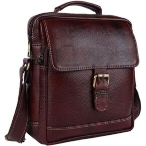 SUNLEXA Real Leather Crossbody Bags for Women, Travel Purse Crossover, Long Over the Shoulder Sling Womens Purses. in Kuwait