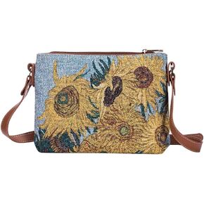 Signare Tapestry Womens Bags Inspired by Vincent Van Gogh, Sunflower