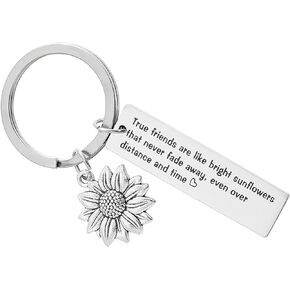Friendship Gift Long Distance Relationship Gift True Friends Are Like Bright Sunflowers Graduation Birthday Gift