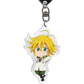 ABYSTYLE The Seven Deadly Sins Meliodas Acrylic Keychain Anime Manga Accessories Gift