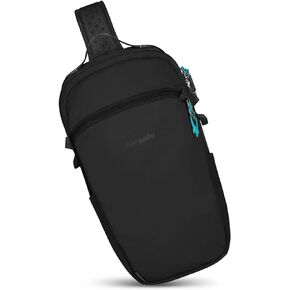 Pacsafe ECO 12L Anti Theft Sling Backpack, ECONYL Gravity Gray
