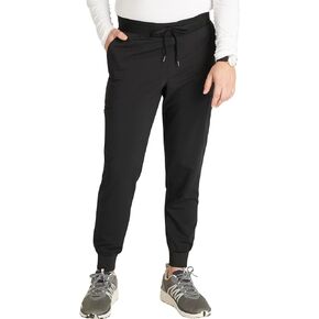Cherokee Men's Mid Rise Jogger Scrub Pants with 5 Pockets and Elastic Waistband CK132A