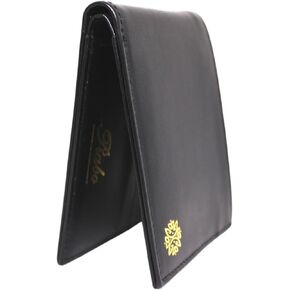 Men's Slimfold Wallet - Genuine Leather Wallets for men, Multiple Pockets, and Stylish Colors for Effortless Elegance – Black