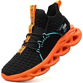 Mens High Top Fashion Sneakers Running Gym Sports Walkking Non Slip Shoes Breathable Stylish