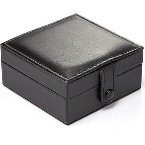 Luxury PU Leather Pocket Watch Box Display Storage Case