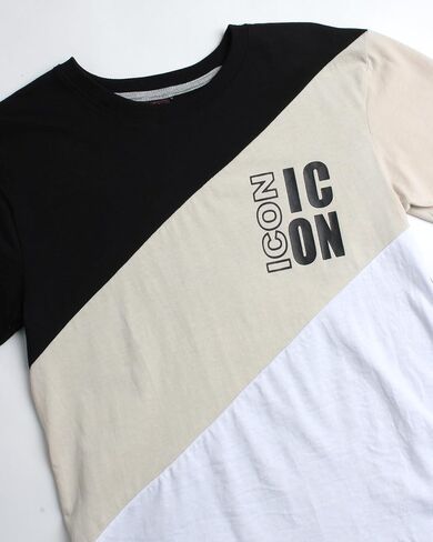 طقم سراويل للأولاد من Quad Seven - قطعتان من تي شيرت بأكمام قصيرة وبنطال رياضي French Terry Cargo مع جيوب (8-18) in Kuwait