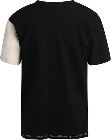 طقم سراويل للأولاد من Quad Seven - قطعتان من تي شيرت بأكمام قصيرة وبنطال رياضي French Terry Cargo مع جيوب (8-18) in Kuwait