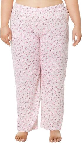 Karen Neuburger Plus Long Sleeve Cardigan PJ Set Love Affair Ditsy 2X (Women's 20W-22W) in Saudi Arabia