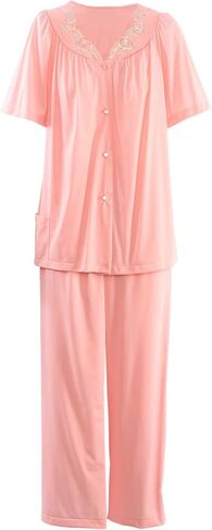 Shadowline Women's Long Sleeve Button Down Pajama Set in Saudi Arabia