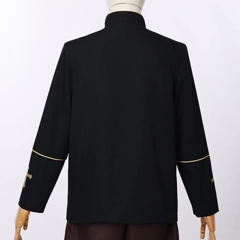 BPURB Mens Long Sleeves Clergy Coat for Priest Pastor Stand Collar Preacher Minister Costume in Saudi Arabia