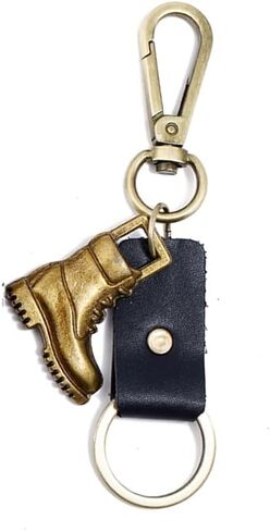 ARFUKA Keychain Boots Pendant Keyring Vintage Metal Key Fob Holder Housewarming Gift Keyring for Men and Women, Multicolor, S in Saudi Arabia